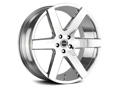 Strada Coda Chrome 6-Lug Wheel; 20x8.5; 30mm Offset (07-13 Sierra 1500)