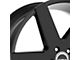 Strada Coda All Gloss Black 6-Lug Wheel; 20x8.5; 30mm Offset (07-13 Silverado 1500)