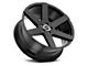 Strada Coda All Gloss Black 6-Lug Wheel; 20x8.5; 30mm Offset (99-06 Sierra 1500)