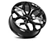 Strada OE Replica Snowflake All Gloss Black 6-Lug Wheel; 22x9; 31mm Offset (07-13 Silverado 1500)