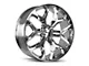 Strada OE Replica Snowflake High Polished 6-Lug Wheel; 22x9; 31mm Offset (07-13 Silverado 1500)