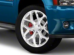 Snowflake High Polished 6-Lug Wheel; 24x10; 31mm Offset (07-14 Tahoe)