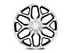 Strada OE Replica Snowflake Chrome 6-Lug Wheel; 22x9; 31mm Offset (14-18 Silverado 1500)
