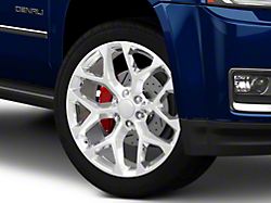 Snowflake High Polished 6-Lug Wheel; 22x9; 31mm Offset (15-20 Yukon)