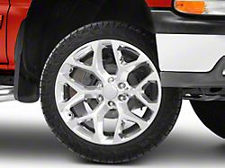 Snowflake High Polished 6-Lug Wheel; 22x9; 31mm Offset (99-06 Silverado 1500)