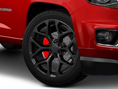 Strada OE Replica Snowflake All Gloss Black 6-Lug Wheel; 22x9; 31mm Offset (23-25 Colorado)