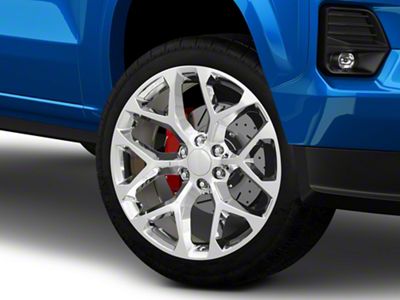 Strada OE Replica Snowflake Chrome 6-Lug Wheel; 22x9; 31mm Offset (23-25 Colorado)