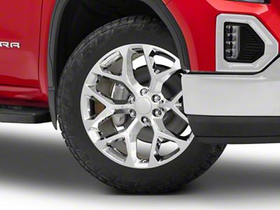 Strada OE Replica Snowflake Chrome 6-Lug Wheel; 22x9; 31mm Offset (19-25 Sierra 1500)
