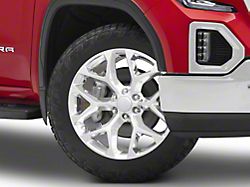 Snowflake High Polished 6-Lug Wheel; 24x10; 31mm Offset (19-26 Sierra 1500)