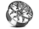 Strada OE Replica Snowflake High Polished 6-Lug Wheel; 24x10; 31mm Offset (19-24 Silverado 1500)
