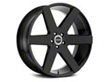 Strada Coda All Gloss Black 6-Lug Wheel; 20x8.5; 30mm Offset (19-23 Ranger)