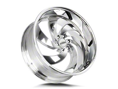 Strada Retro 6 Chrome 6-Lug Wheel; 24x10; 24mm Offset (24-26 Ranger)