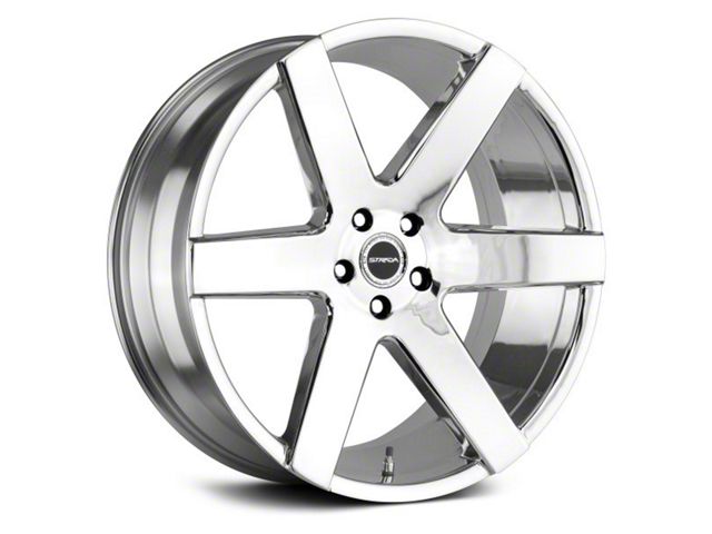 Strada Coda Chrome 6-Lug Wheel; 20x8.5; 30mm Offset (19-24 Sierra 1500)