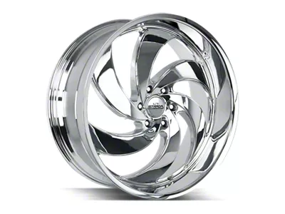 Strada Retro 6 Chrome 6-Lug Wheel; 26x10; 26mm Offset (14-18 Silverado 1500)