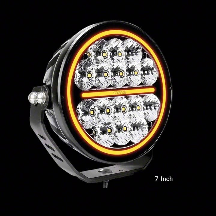 Strands Lighting RAM 2500 7-Inch Siberia Night Ranger LED Driving Light ...
