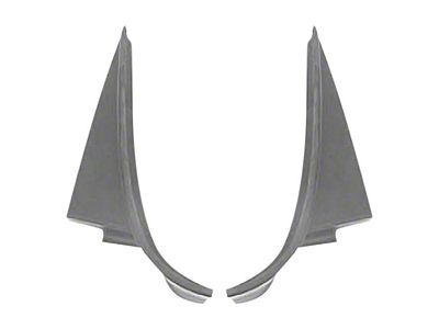 Street Scene Bed Side Steps; Rear; Unpainted (97-03 F-150 Flareside)