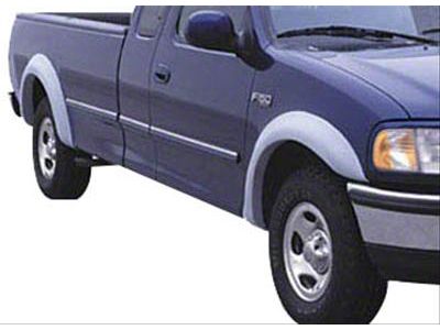Street Scene Round Style Fender Flares; Front and Rear; Unpainted (97-03 F-150 Styleside)
