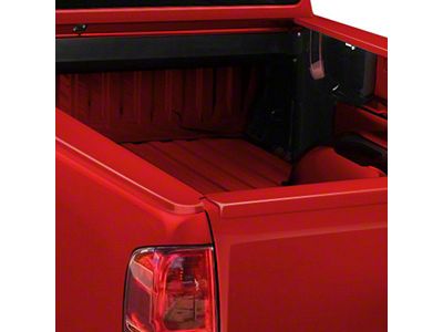 Street Scene Side Bed Caps; Smooth Black (04-08 F-150 SuperCrew w/ 5-1/2-Foot Bed)