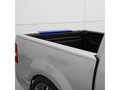 Street Scene Side Bed Caps; Smooth Black (97-03 F-150 Styleside w/ 6-1/2-Foot Bed)