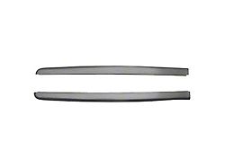 Street Scene Side Bed Caps; Smooth Black (97-03 F-150 Flareside)