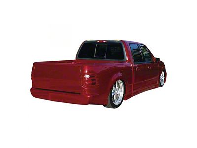 Street Scene Side Skirts; Unpainted (01-03 F-150 SuperCrew)