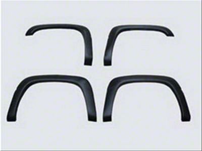 Street Scene Box Style Fender Flares; Front and Rear; Unpainted (99-06 Sierra 1500 Fleetside)