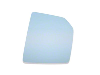 Suma Performance Wide Angle Side Mirror Glass with Defroster; Blue Anti-Glare (21-25 F-150 w/o Towing Mirrors)