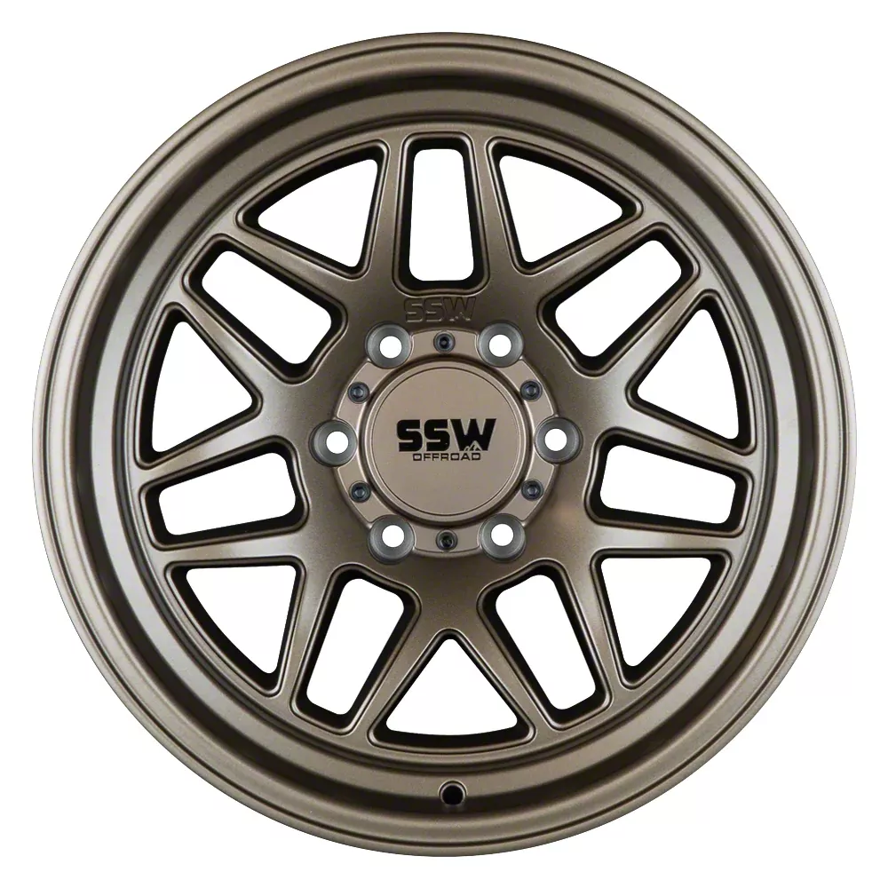SSW OffRoad Wheels Silverado 1500 Sierra Matte Bronze 6Lug Wheel