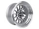 SSW Off-Road Wheels Dakar Machined Silver 6-Lug Wheel; 17x9; -25mm Offset (15-20 Tahoe)