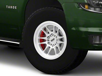 SSW Off-Road Wheels Raptor Machined Silver 6-Lug Wheel; 17x9; -12mm Offset (15-20 Tahoe)