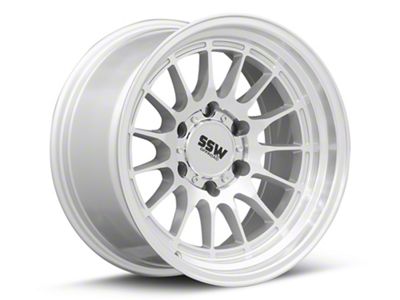 SSW Off-Road Wheels Dakar Machined Silver 6-Lug Wheel; 17x9; -25mm Offset (15-20 Yukon)