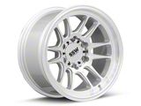SSW Off-Road Wheels Raptor Machined Silver 6-Lug Wheel; 17x9; -12mm Offset (99-06 Sierra 1500)