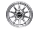 SSW Off-Road Wheels Apex Machined Silver 6-Lug Wheel; 17x9; -25mm Offset (99-06 Silverado 1500)