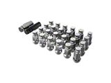 SSW Off-Road Wheels Tungsten Gray Closed Ended Lug Nuts; 12x1.50mm; Set of 24 (19-26 Ranger)