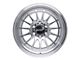 SSW Off-Road Wheels Dakar Machined Silver 6-Lug Wheel; 17x9; -25mm Offset (14-18 Sierra 1500)