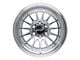 SSW Off-Road Wheels Dakar Machined Silver 6-Lug Wheel; 17x9; -25mm Offset (14-18 Silverado 1500)