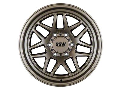 SSW Off-Road Wheels Sierra Matte Bronze 6-Lug Wheel; 17x9; -25mm Offset (07-14 Tahoe)