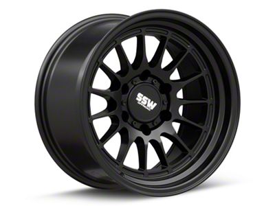 SSW Off-Road Wheels Dakar Matte Black 6-Lug Wheel; 17x9; -25mm Offset (07-14 Yukon)