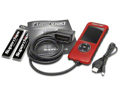 Superchips Flashpaq F5 Tuner (2016 4.3L Sierra 1500)