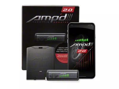 Superchips Amp'd 2.0 Throttle Booster with Bluetooth Switch (2022 Maverick)