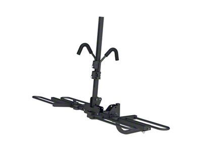 1-1/4 to 2-Inch Receiver Hitch Tray-Style Bike Rack; Carries 2 Bikes (Universal; Some Adaptation May Be Required)