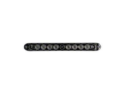 15-Inch Mini LED Tailgate Bar with Reverse Light; Smoked (Universal; Some Adaptation May Be Required)