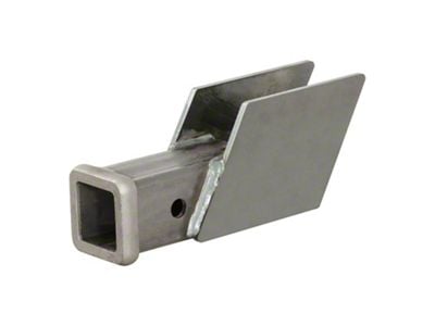 Weld-On 2-Inch Receiver Hitch; 500 lb. Capacity (Universal; Some Adaptation May Be Required)