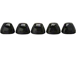 5-Piece Amber LED Roof Cab Lights; Smoked Lens (11-16 F-250 Super Duty)