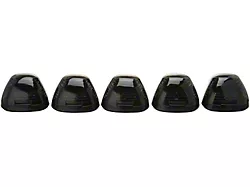 5-Piece Amber LED Roof Cab Lights; Smoked Lens (11-16 F-250 Super Duty)
