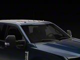 5-Piece Amber and White Strobe LED Roof Cab Lights; Smoked Lens (17-26 F-250 Super Duty)