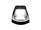 5-Piece White LED Roof Cab Lights; Clear Lens (17-24 F-250 Super Duty)