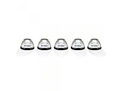 5-Piece White LED Roof Cab Lights; Clear Lens (11-16 F-250 Super Duty)