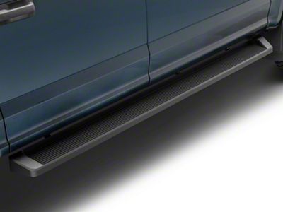6-Inch iRunning Boards; Black (17-25 F-250 Super Duty SuperCrew)