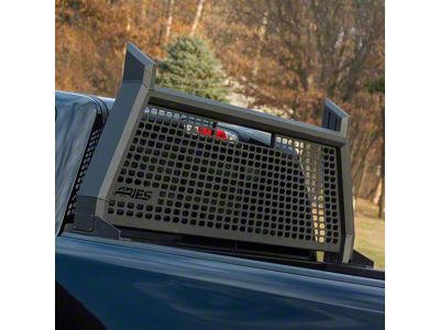 AdvantEDGE Headache Rack; Carbide Black (17-24 F-250 Super Duty)